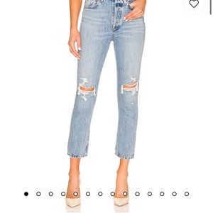 AGOLDE size 27 - worn twice only too big now. Perfect condition!!